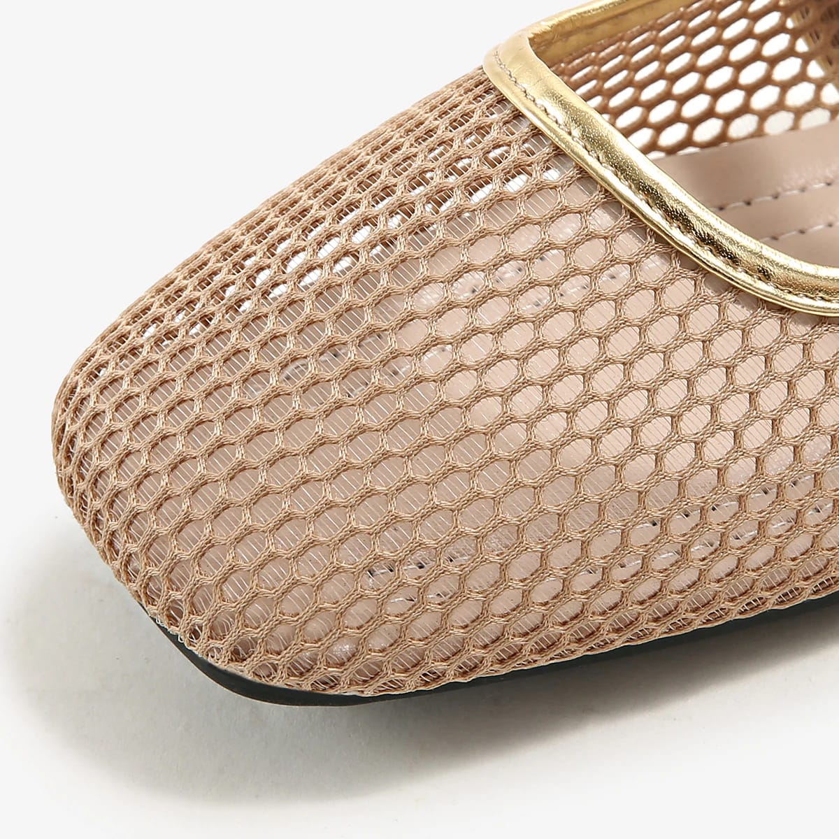 Breathable Mesh Mary Jane Flat detail 3
