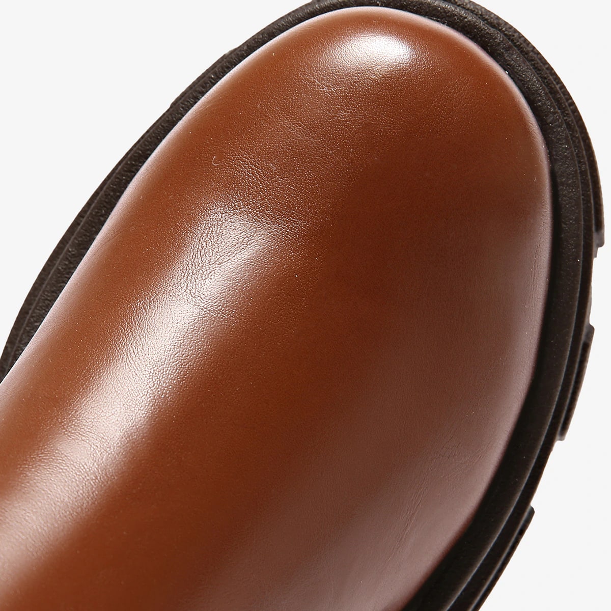 Chunky Platform Back-Zip Ankle Boot detail 3